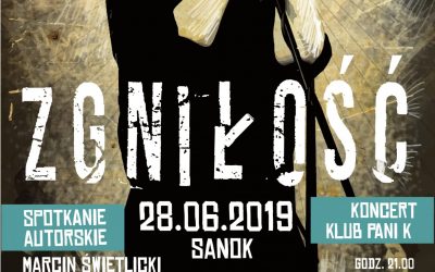 Marcin Świetlicki i Mariusz Czubaj w MBP w Sanoku