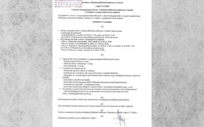 Informacja dla czytelników