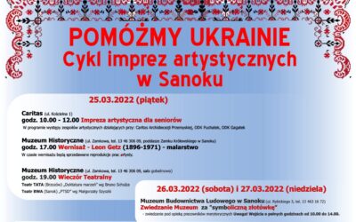 Pomóżmy Ukrainie – cykl imprez artystycznych w Sanoku