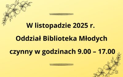 Biblioteka Młodych w listopadzie