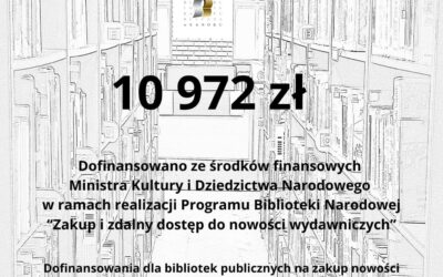 Dofinansowanie zakupu nowości 2026